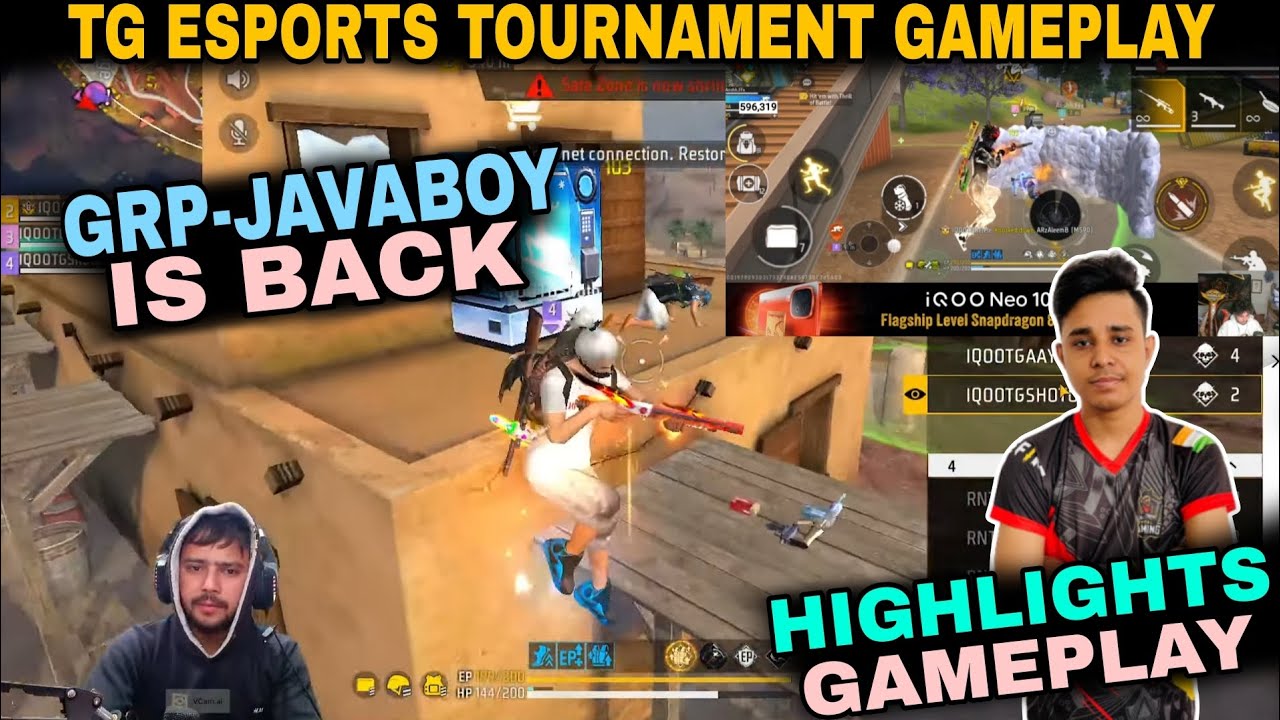 TG DELETE GAMEPLAY ☠️| GRP-JAVABOY IS BACK?🤔TG ESPORTS TOURNAMENT ...