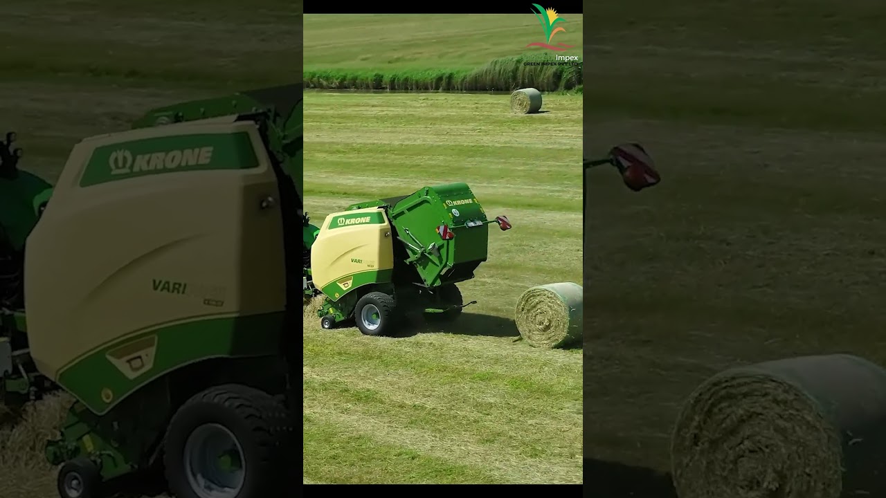 Krone balers in Action | Green Impex
