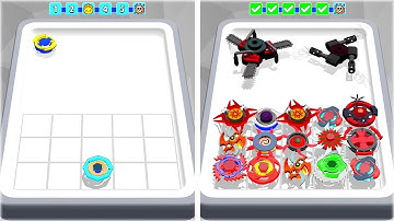 Battle Spinners of MAX LEVEL! - Spinner Merge: Battle Game