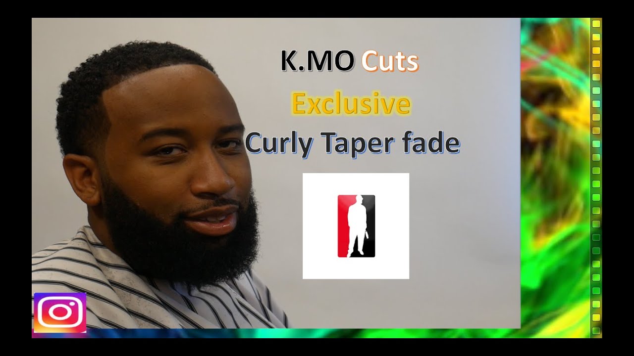 barber tutorial Kevin Hart hair cut/ curl with tapered sides and back ep2 YouTube