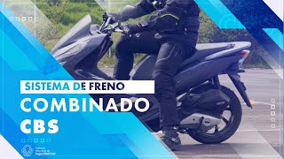 SISTEMA DE FRENO COMBINADO (CBS) PARA MOTOS