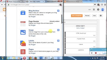 Add search box to blogger sidebar