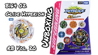 B164 02 Glide Hyperion Unboxing | Takara Tomy Beyblade Burst Superking/Sparking