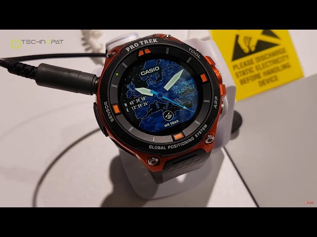 Casio Pro Trek Smart Akıllı Saat - CES 2017 - YouTube