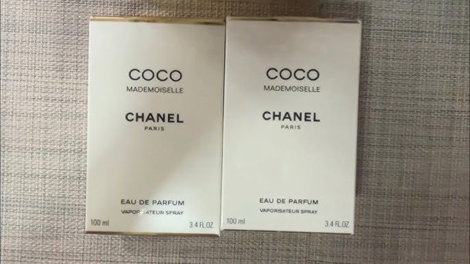 Fake vs Real Chanel Mademoiselle Intense Perfume 100 ML 