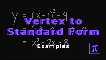 Vertex to Standard Form of Parabola | Algebra 3: Conic Sections
