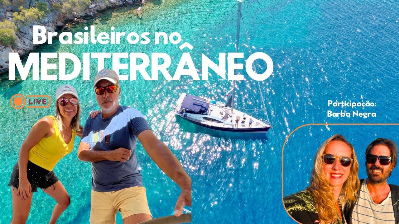 ⁣Brasileiros no Mediterrâneo - Live com Barba Negra