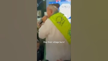 Thumbnail of Israeli singer Peretz’s song advocates burning, erasing Gaza