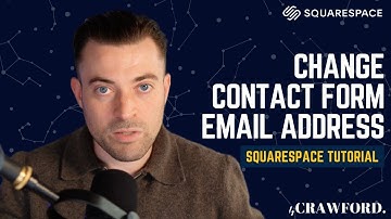 Change Email Used in Contact Form on Squarespace [30-Second Guide]
