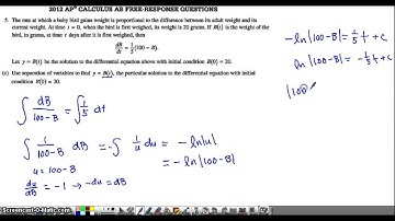 2012 AB & BC #5 Part c