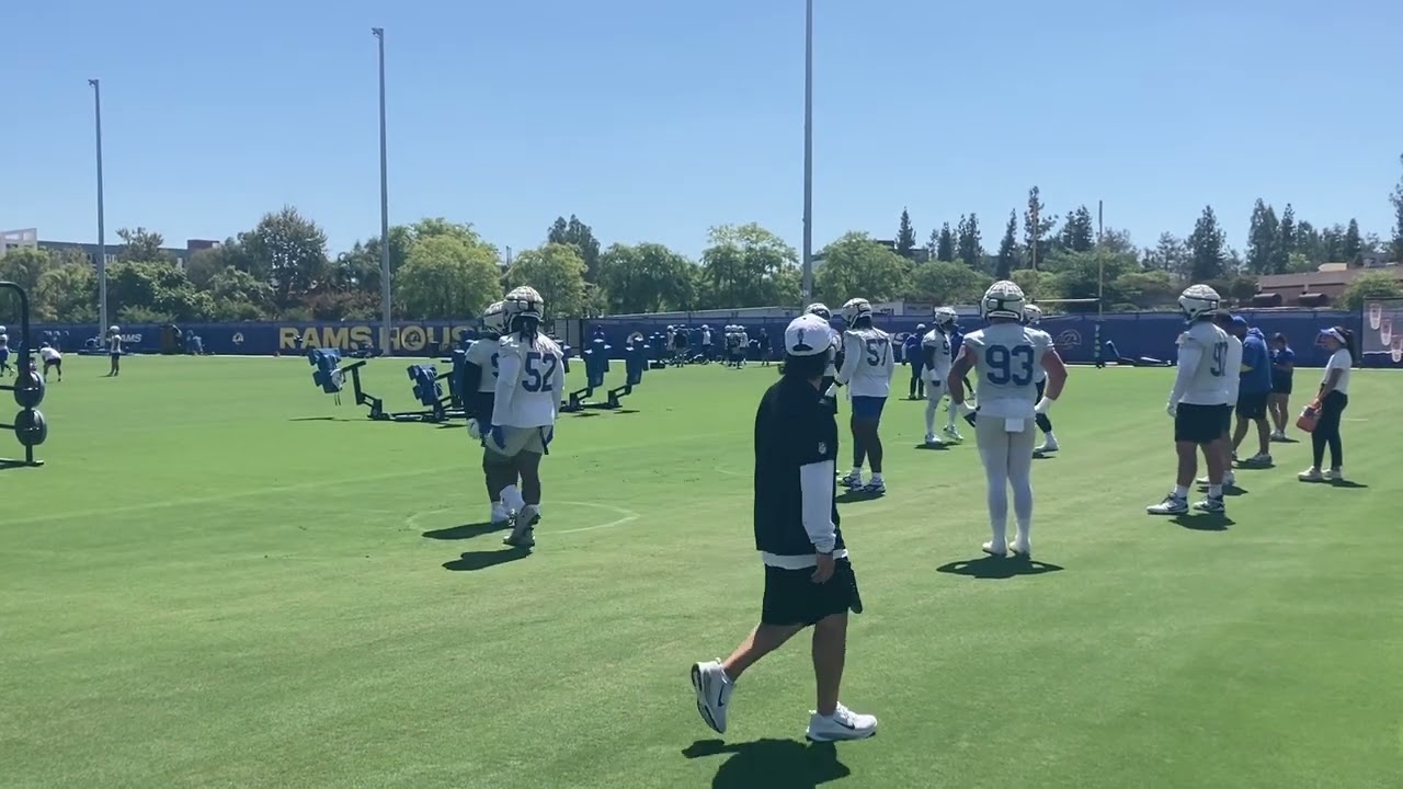 WATCH: Rams 2025 Week One Practice Highlights