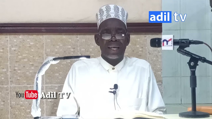 SHK SHAHRAN AJA NA SWALI ZITO LA HOJA MWAKA HUU 2023 TULITAKIWA TUFE WATU WANGAPI