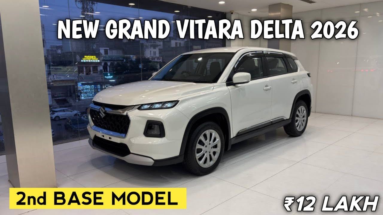 New Maruti Grand Vitara Delta 2026 | Grand Vitara Second Base Model 2026