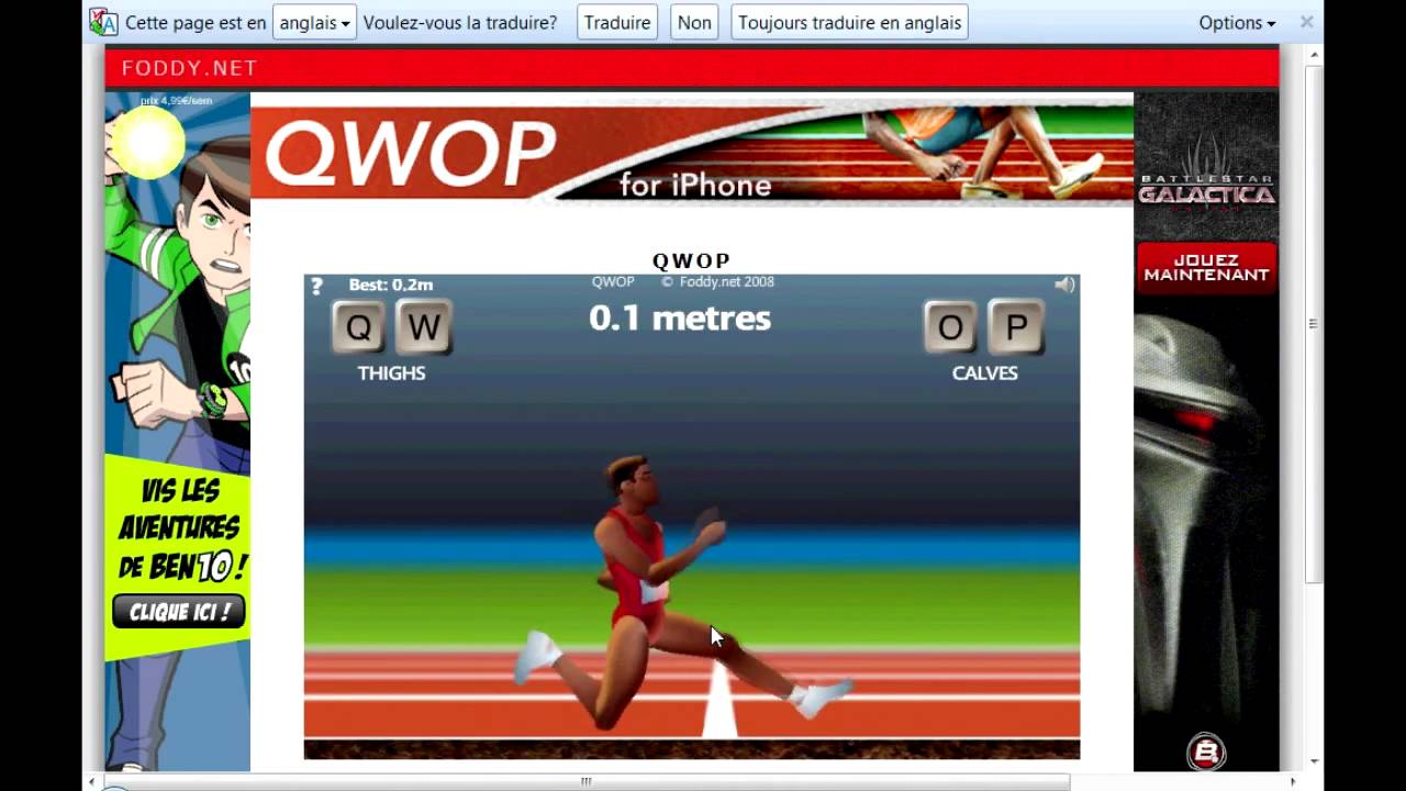 Spécial Vidéo (officiel Qwop) YouTube