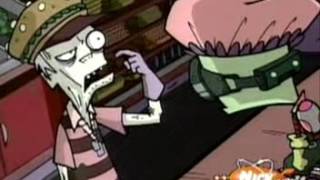 ( Very Rare)  Nickelodeon Invader Zim Bug Error April 12, 2001 (Low Quality)