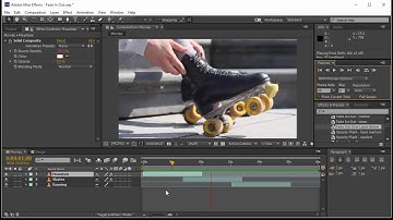 After Effects Tutorial - Fading In/Out With No Keyframes