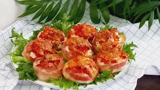 Мясные ^ГНЁЗДА^ Вкусный ужин, готовится просто, а как вкусно получается!!!!