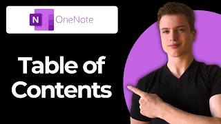 How To Create A Table Of Contents In OneNote (Full Guide)