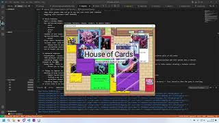 Raylib Programming - House of Cards pt 9 cards in display cases screenshot 4