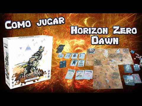 Como jugar Horizon Zero Dawn the Boardgame (Actualizado 2022) | Tutorial Horizon zero dawn español