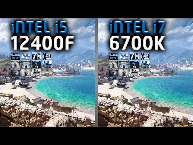 Intel i5 12400 vs i7 6700K Benchmarks – 15 Tests 🔥 - YouTube
