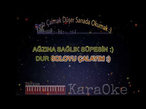 Hain Geceler (Cengiz Kurtoğlu-Hakan Altun-Koray Avcı)Türkçe Piano Karaoke 2 Ayrı Ton La Ve Mi