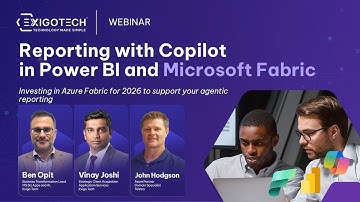 Reporting with Copilot in Power BI and Microsoft Fabric - WEBINAR