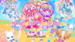 Download Lagu Wonderful Pretty Cure! evolution!! | Precure Quartet Ver. | FULL ROM/ENG LYRICS MP3
