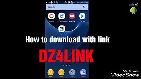 How to download files using #DZ4LINK