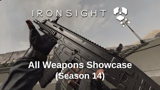 Ironsight - All Weapons Showcase (Late 2023)