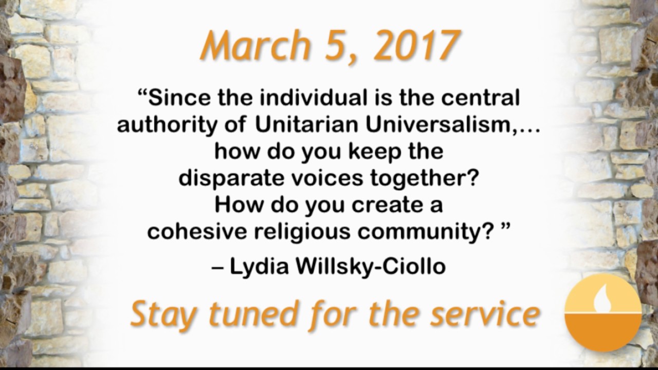 First Unitarian Universalist Church of Nashville Live Stream - YouTube