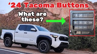 2024 Tacoma Buttons & Switches (Quick Start Guide)