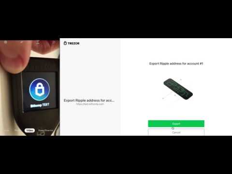 How To Send Xrp With Trezor Model T Youtube How To Send Xrp With Trezor Model T Youtube