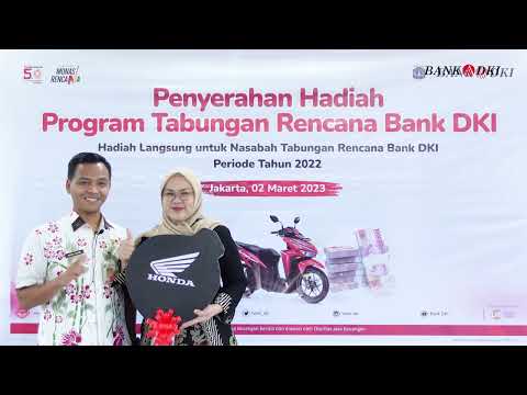 Penyerahan Hadiah Program Tabungan Monas Rencana Bank Dki