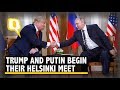 Donald Trump And Vladimir Putin Start Helsinki Summit | The Quint