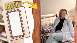 i diy a BEAUTIFUL wavy mirror! 😍 | Door Mural + Cozy Chair Thrift! by DIY Danie 76,590 views 2 months ago 34 minutes