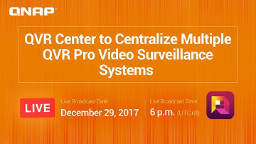 QVR Center to Centralize Multiple QVR Pro Video Surveillance Systems