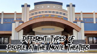 Different Types of People At The Movie Theaters🤣🤣(feat. Aj) Filmed in NorthWoods Cinema