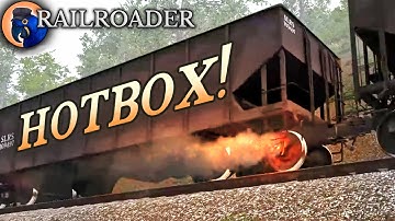 THE BIG BIN causes HOTBOXES... - ES&DT in Railroader Ep. 35