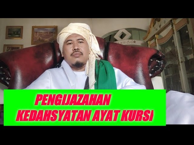 RIYADHOH Doa Ayat Kursi ( Menghadirkan khodam Malaikat kandayas - Melipat Bumi, Jalan Di Air Dll ) class=