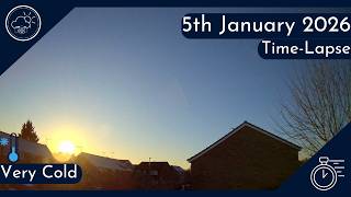 Very Cold - 5 January 2026 Time-lapse