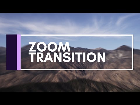 After Effects Tutorial | Zoom Transition