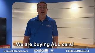 Trade and Upgrade your vehicle at Conicelli Honda!