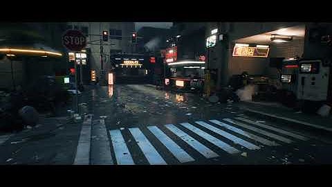 DOWNTOWN // 28.08.20 // UNREAL ENGINE 4K RENDER // KITBASH3D