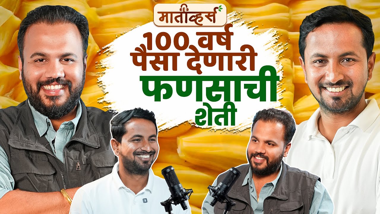 फणसाच्या शेतीला पैसा लागत नाही ?🤔💰Jackfruit King मिथिलेश देसाई | Maativerse | Indian Farmer Santosh