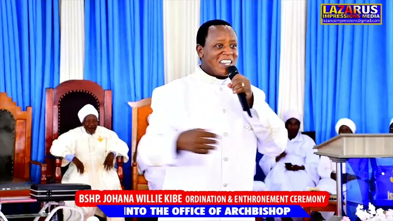 ARCHBISHOB HARRISON NGANGA POWERFUL MESSAGE TO THE AKURINU FAITHFULS