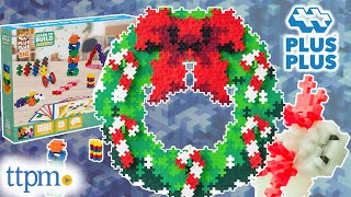 Plus Plus Big Learn to Build Activity, Puzzle By Number Wreath, Sports, and Axolotl