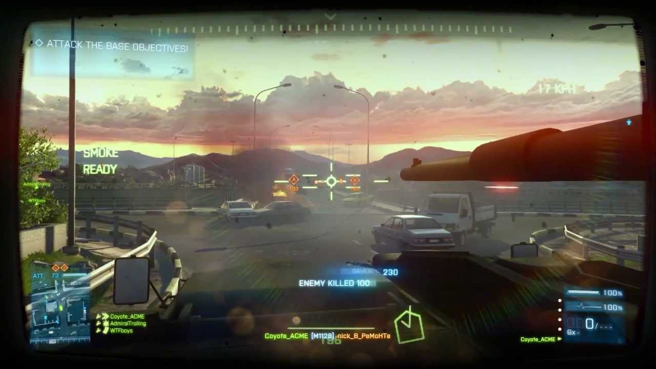 BF3 M1128 Bandar Desert Rush Gameplay Montage (PC HD) - YouTube
