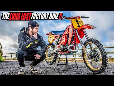 Long Lost Factory 2 Stroke Reunited with Motocross Legend!