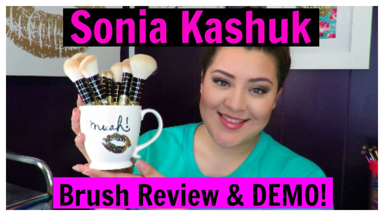 Sonia Kashuk Brush Set HOW I USE THEM YouTube